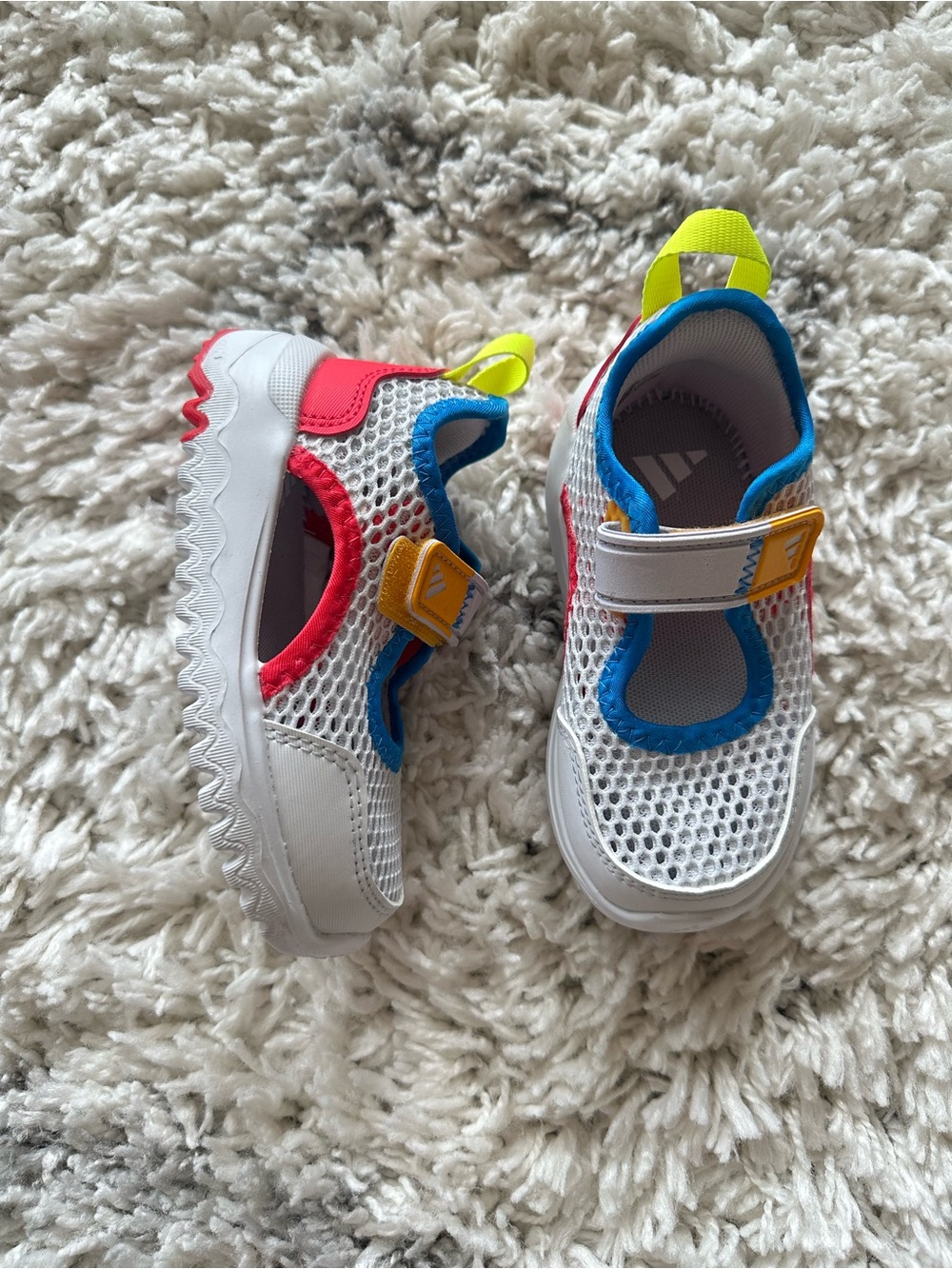 2025 adidas Summerflex I 'Dash Grey Semi Lucid Red Blue' kids baby sneaker 7K